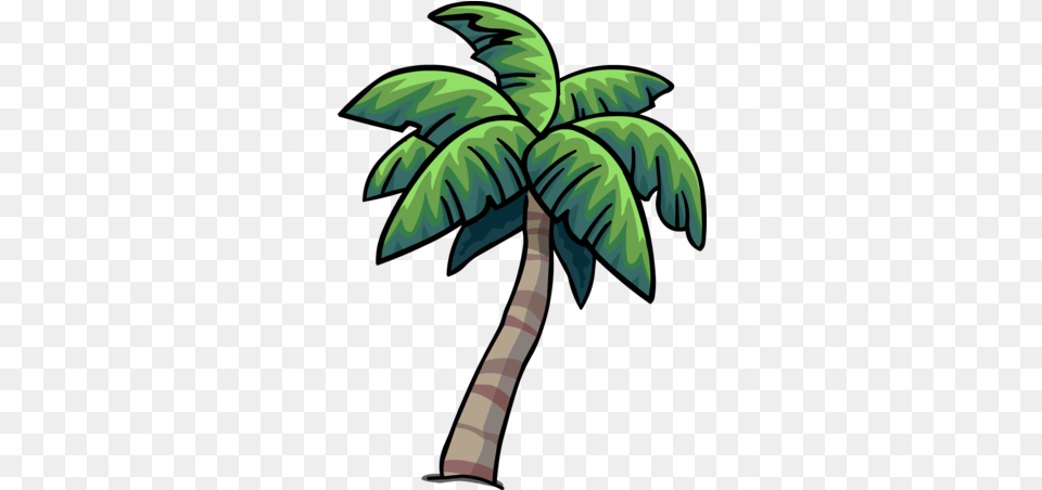 Tropical Palm Club Penguin Palm Tree, Palm Tree, Plant, Person Free Png Download