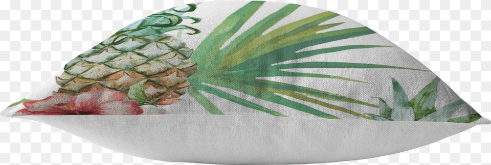 Tropical Plants Flowers Pineapple Pillow Graphic Art Sardine, Cushion, Home Decor, Food, Fruit Free Png