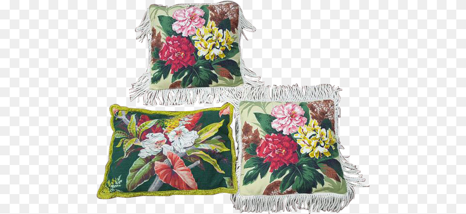 Tropical Print Poinsettia, Home Decor, Cushion, Pillow, Plant Free Png
