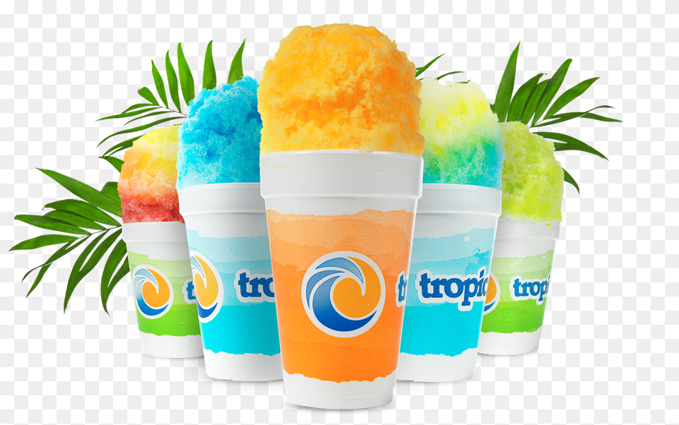 Tropical Sno Shaved Ice Flavors Products, Cream, Dessert, Food, Ice Cream Png Image