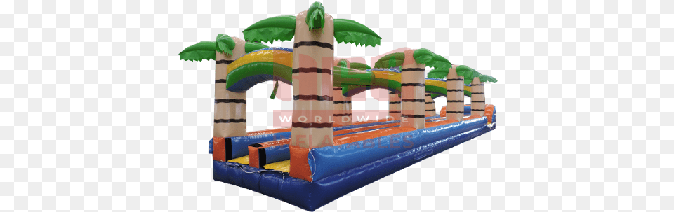 Tropical Sns Right Watermark Inflatable, Play Area, Birthday Cake, Cake, Cream Png Image