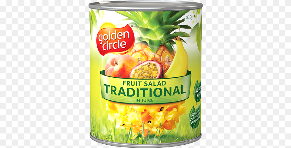 Tropical Traditional In Juice 825g Golden Circle, Banana, Food, Fruit, Plant Png