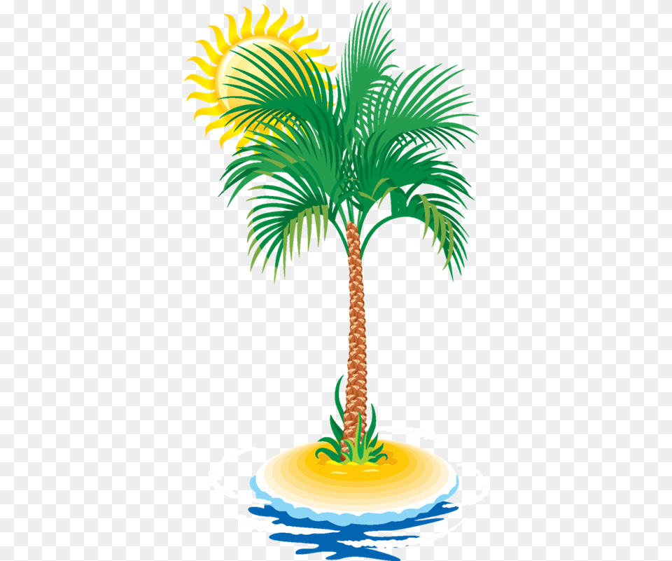 Tropical Trees Tree Vector Clipart Full Size Clipart Summer Coconut Tree Vector, Palm Tree, Plant, Vegetation Free Transparent Png