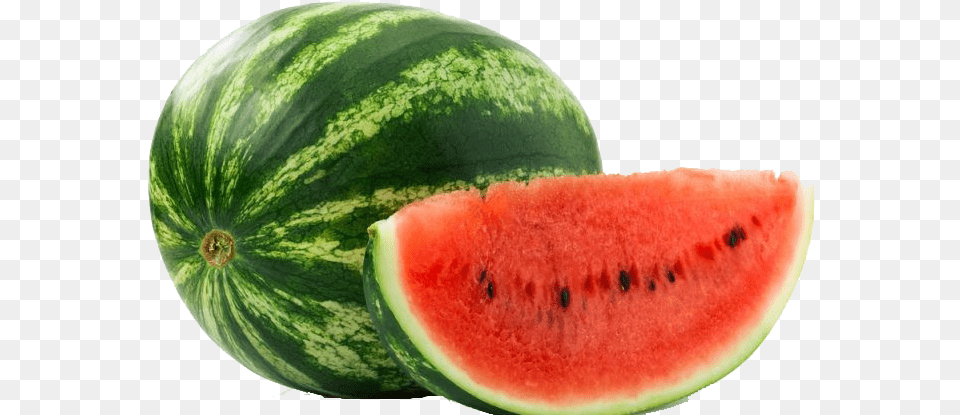 Tropical Watermelon Inside And Outside Of A Watermelon, Food, Fruit, Plant, Produce Free Png Download