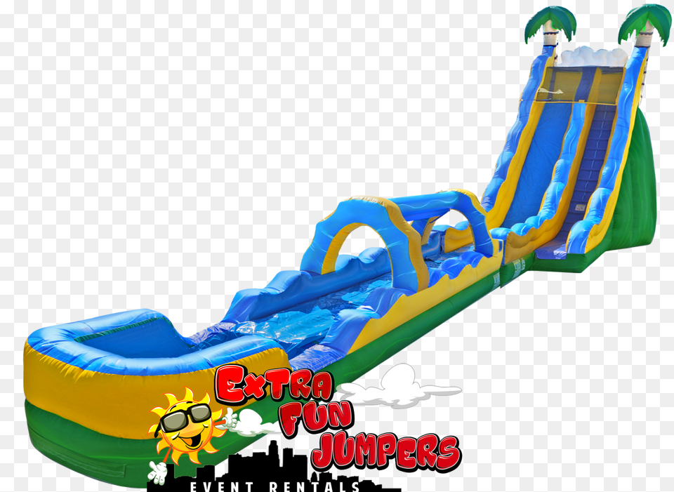 Tropical Wave Single Lane Water Slide, Toy, Animal, Fish, Sea Life Png Image