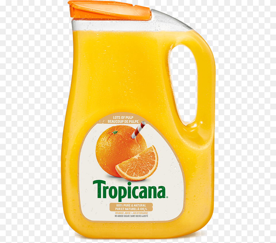 Tropicana 100 Pure Orange Juice Tropicana Tropical Fruit Juice, Beverage, Citrus Fruit, Food, Orange Juice Free Png