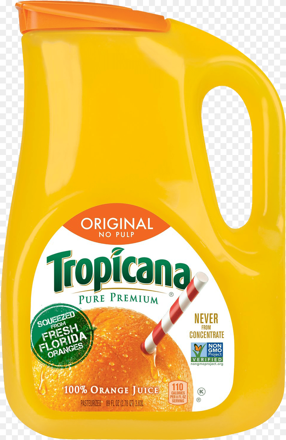 Tropicana Juice No Background Orange Juice Plastic Containers, Beverage, Orange Juice, Can, Tin Free Png