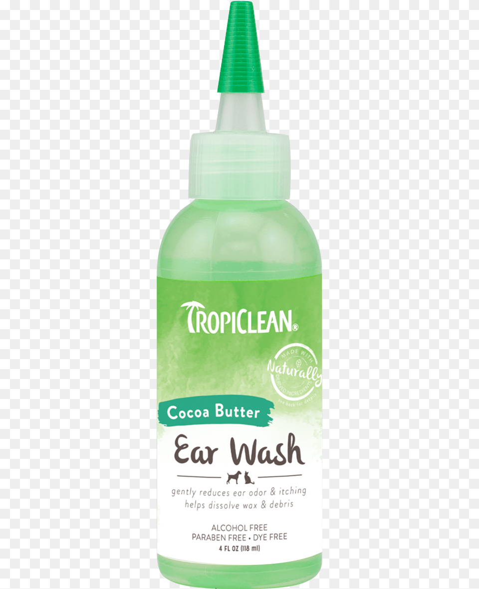 Tropiclean Cocoa Butter Ear Wash For Dogs And Cats Tropiclean Ear Wash, Bottle, Shaker Free Png Download