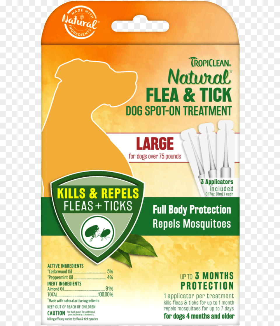 Tropiclean Flea And Tick Cat, Advertisement, Poster Png