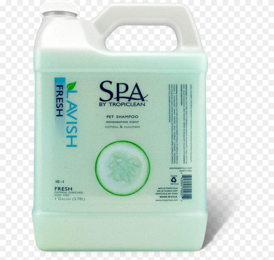 Tropiclean Spa Shampoo, Bottle, Jug Free Png