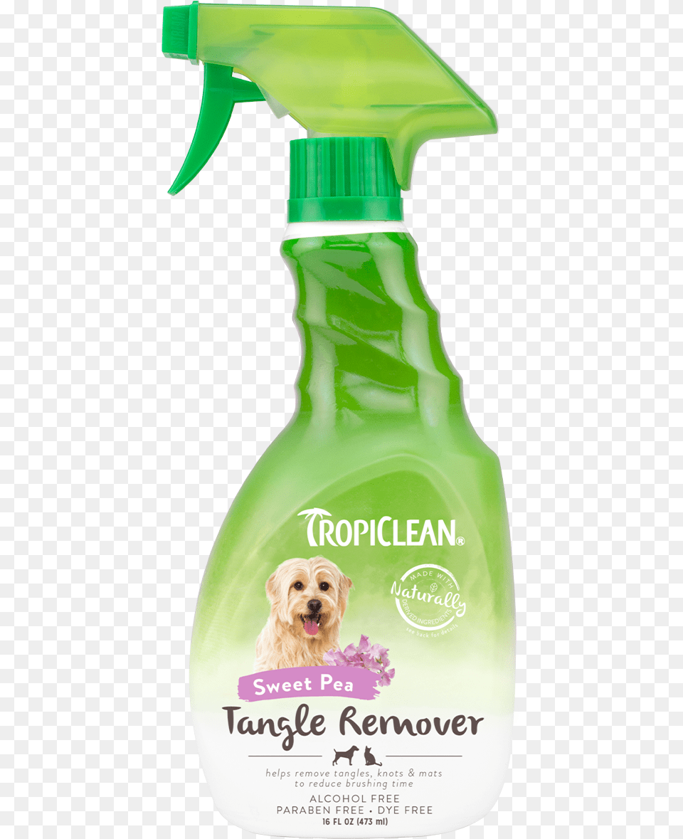 Tropiclean Sweet Pea Tangle Remover Spray For Dogs, Animal, Canine, Dog, Mammal Free Png Download