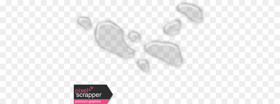 Tropics Water Drops Footprint, Smoke Pipe, Stencil, Electronics, Hardware Free Transparent Png