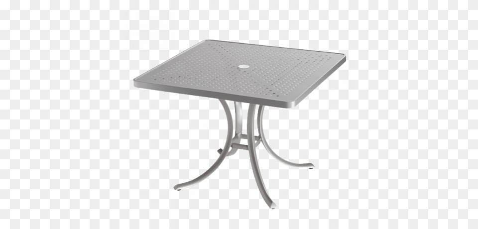 Tropitone 36 In Aluminum Cafe Table, Coffee Table, Dining Table, Furniture, Tabletop Free Png
