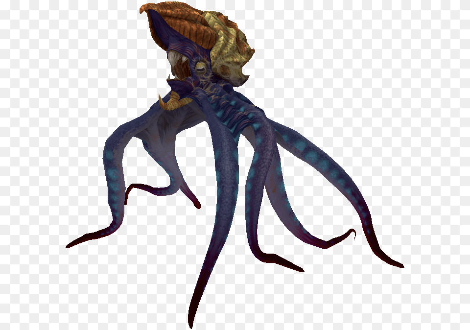 Tros Final Fantasy 10 Octopus, Animal, Sea Life, Dinosaur, Reptile Free Png
