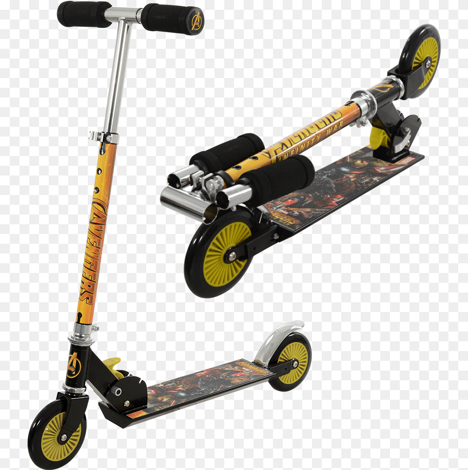 Trottinette Avengers Infinity War, Scooter, E-scooter, Vehicle, Transportation Png Image