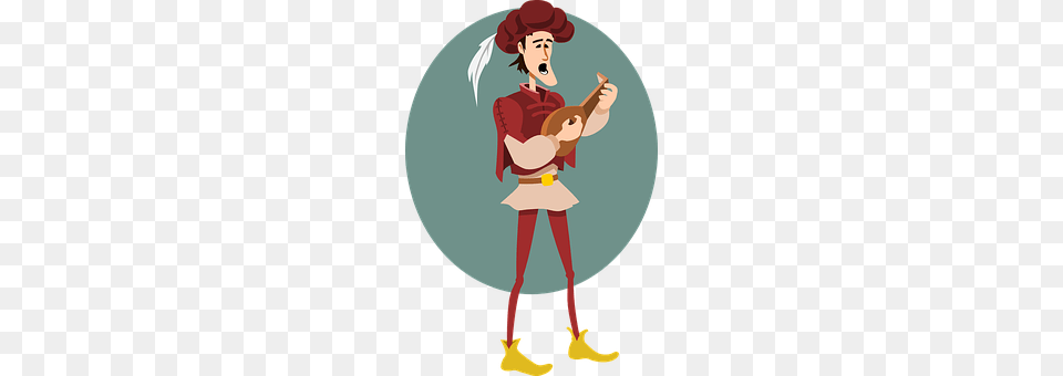 Troubadour Clothing, Costume, Person, Book Png Image