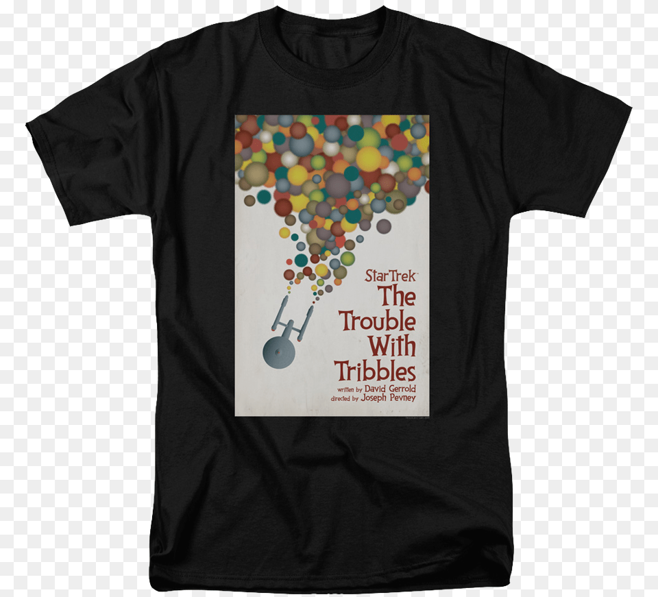 Trouble With Tribbles Star Trek T Shirt Star Trek Episoden Poster, Clothing, T-shirt Png