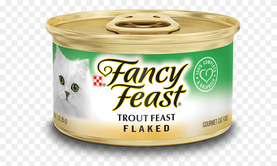 Trout Gourmet Wet Cat Food Flaked Fancy, Aluminium, Can, Canned Goods, Tin Free Png Download