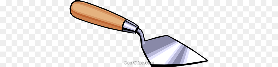 Trowel Royalty Vector Clip Art Illustration, Device, Tool, Blade, Razor Png Image