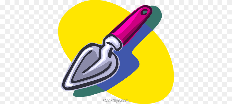 Trowel Tool Royalty Vector Clip Art Illustration, Device Free Png Download