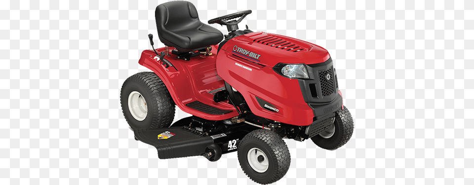 Troy Bilt 17 Hp Automatic 42quot Riding Lawn Mower Garden Tractor, Grass, Plant, Device, Lawn Mower Free Png Download