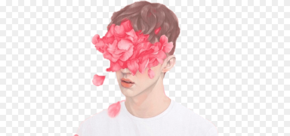 Troye Sivan Aesthetic Pink Pastel Troye Sivan Bloom Album Cover, Clothing, Hat, Adult, Cap Png