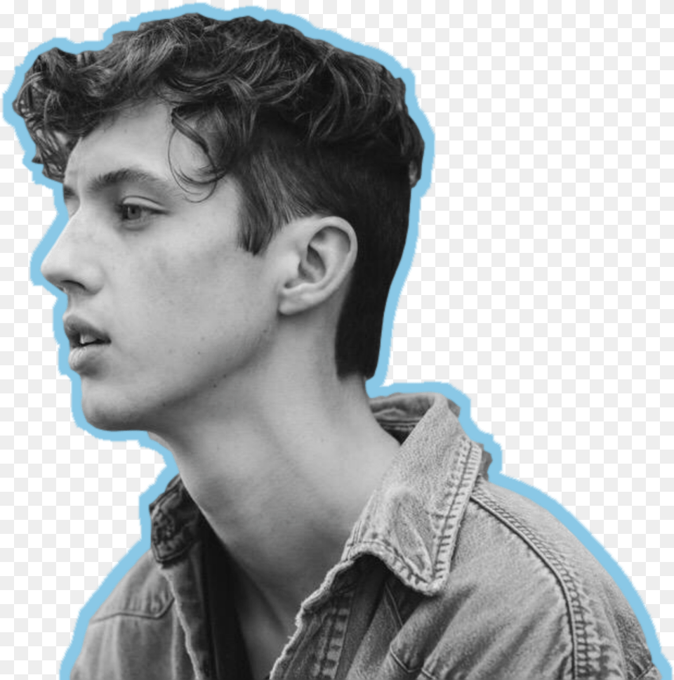 Troye Sivan Black And White Download Troye Sivan, Body Part, Portrait, Photography, Person Free Transparent Png