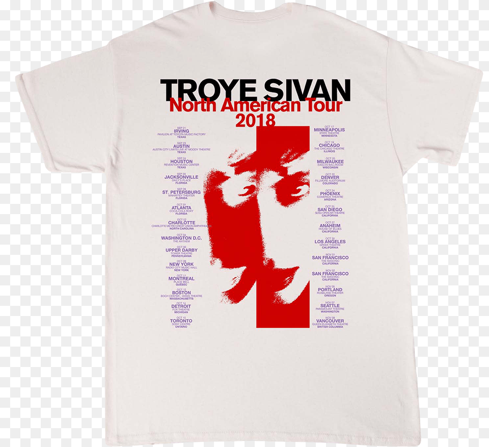 Troye Sivan Bloom Merch Troye Sivan Bloom Merch, Clothing, T-shirt, Shirt, Adult Free Png Download