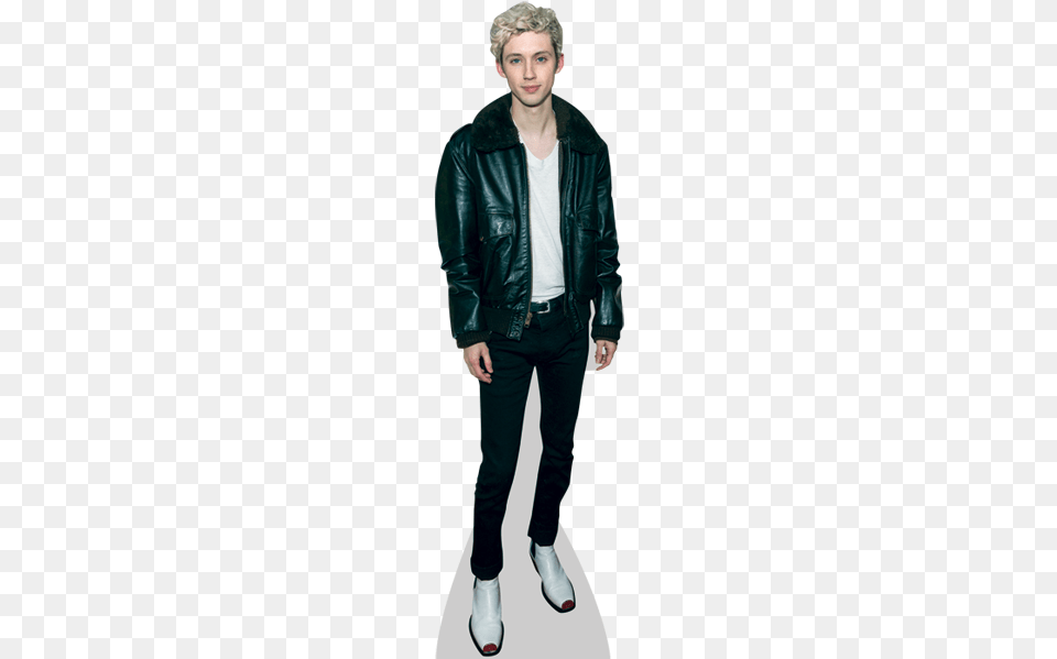 Troye Sivan Standing, Clothing, Coat, Jacket, Adult Png Image