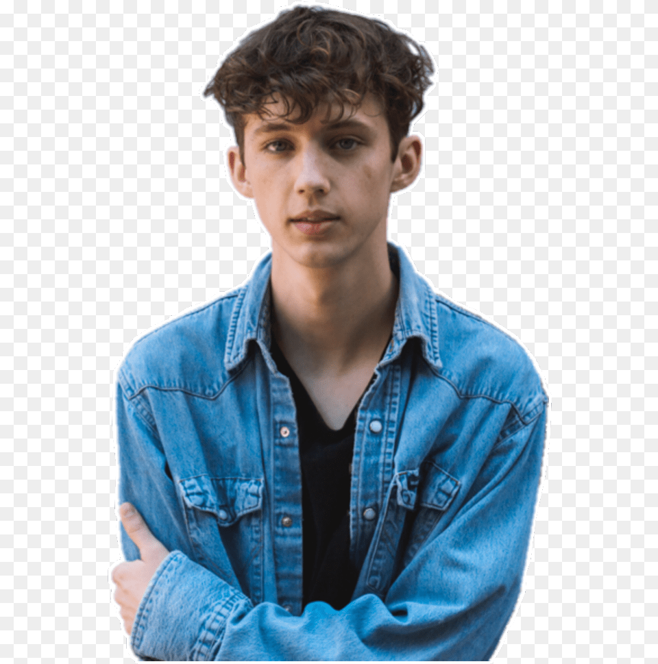 Troyesivan Troye Sivan Blue Strawberries And Cigarettes, Boy, Portrait, Photography, Person Png Image