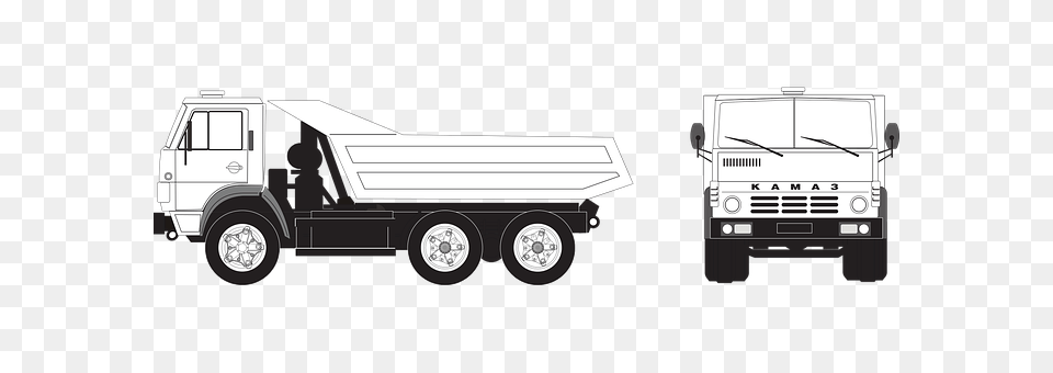 Truck Trailer Truck, Transportation, Vehicle, Moving Van Free Png Download