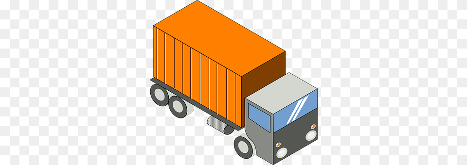 Truck Trailer Truck, Transportation, Vehicle, Moving Van Free Png Download
