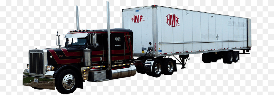 Truck American Transport Vehicle Traffic Shipping Trailer Truck, Trailer Truck, Transportation, 18-wheeler Truck Free Png