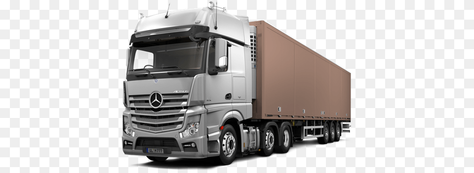 Truck Amp Heavy Duty Engine Oils Mercedes Actros White Background, Trailer Truck, Transportation, Vehicle Png Image