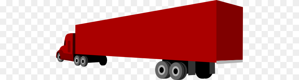 Truck And Trailer Clip Art, Trailer Truck, Transportation, Vehicle, Moving Van Free Transparent Png