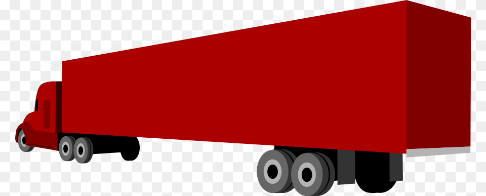 Truck And Trailer Clip Arts For Web, Trailer Truck, Transportation, Vehicle, Moving Van Free Png Download