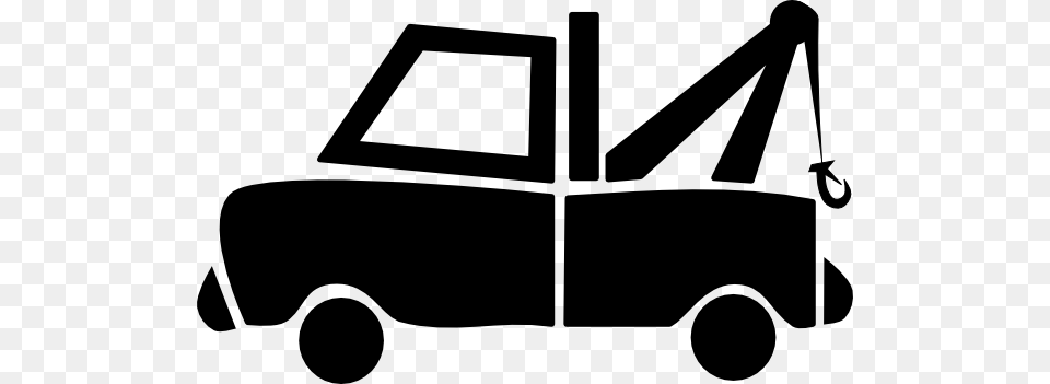 Truck Black Clipart, Vehicle, Transportation, Tow Truck, Tool Png Image