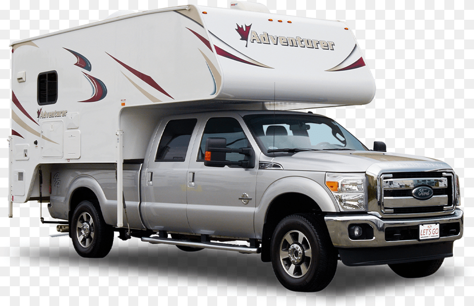 Truck Camper, Transportation, Caravan, Vehicle, Van Free Png