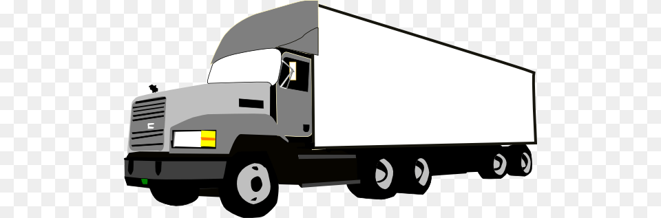 Truck Clip Art, Moving Van, Trailer Truck, Transportation, Van Free Png Download
