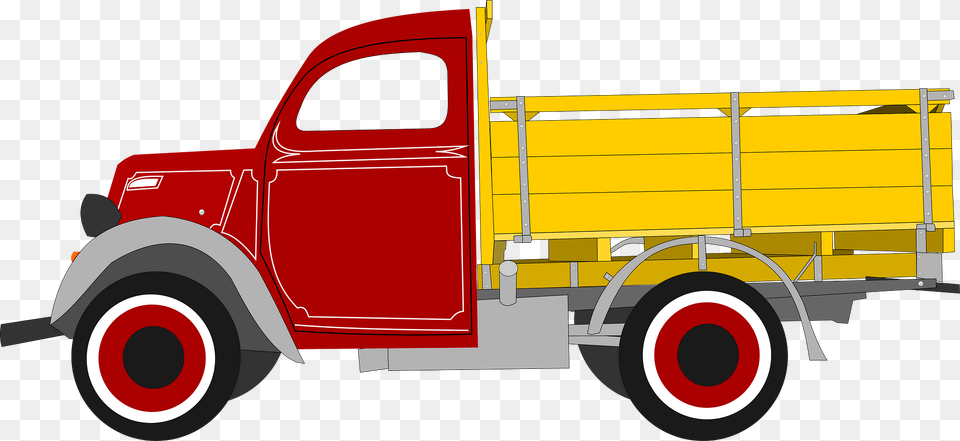 Truck Clipart, Pickup Truck, Transportation, Vehicle, Bulldozer Png Image