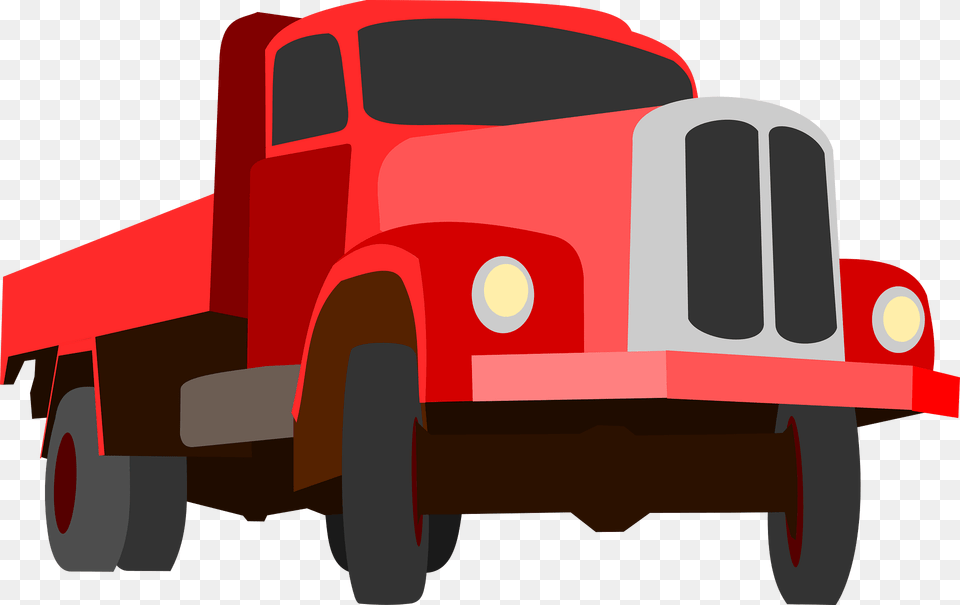 Truck Clipart, Pickup Truck, Transportation, Vehicle, Bulldozer Png