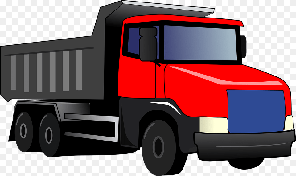 Truck Clipart, Trailer Truck, Transportation, Vehicle, Machine Free Png