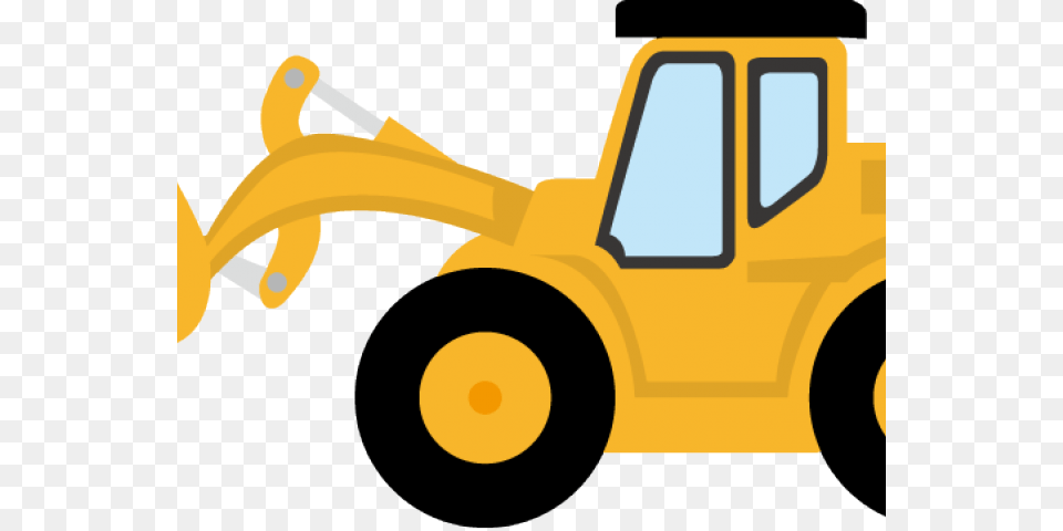 Truck Clipart, Machine, Bulldozer Free Transparent Png