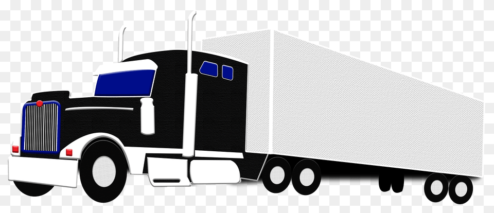 Truck Clipart, Moving Van, Trailer Truck, Transportation, Van Free Png