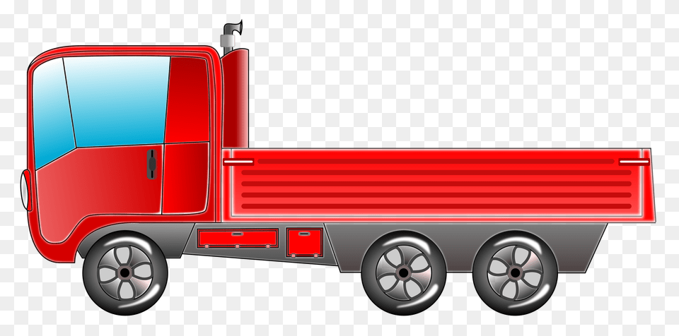 Truck Clipart Long Truck, Trailer Truck, Transportation, Vehicle, Machine Free Png