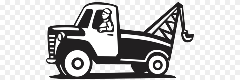 Truck Clipart Simple, Vehicle, Tow Truck, Transportation, Tool Free Png Download