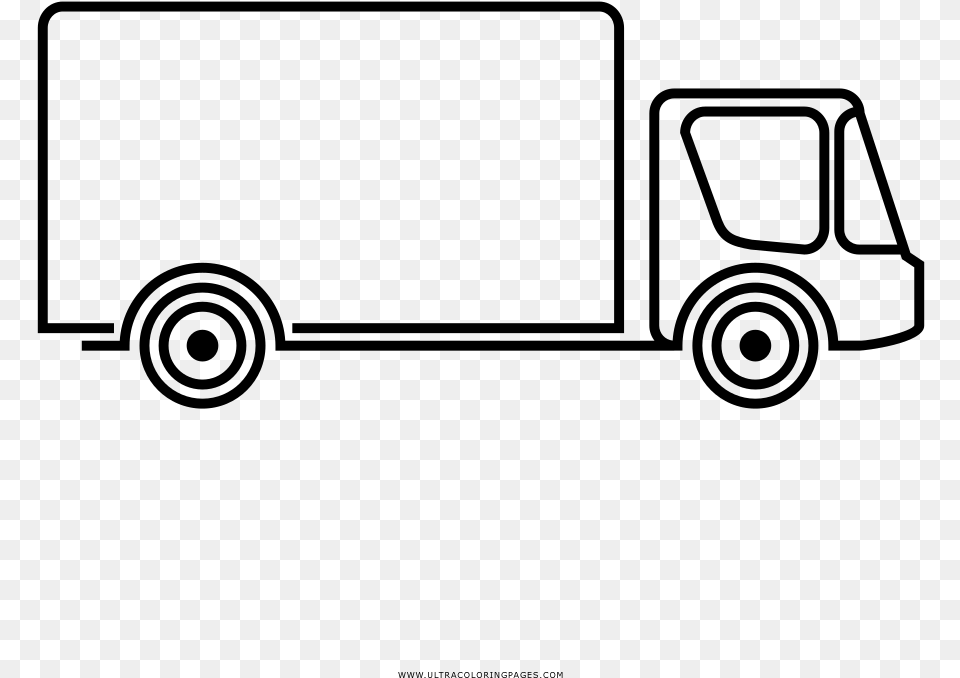 Truck Drawing Car Truck Drawing, Gray Free Png