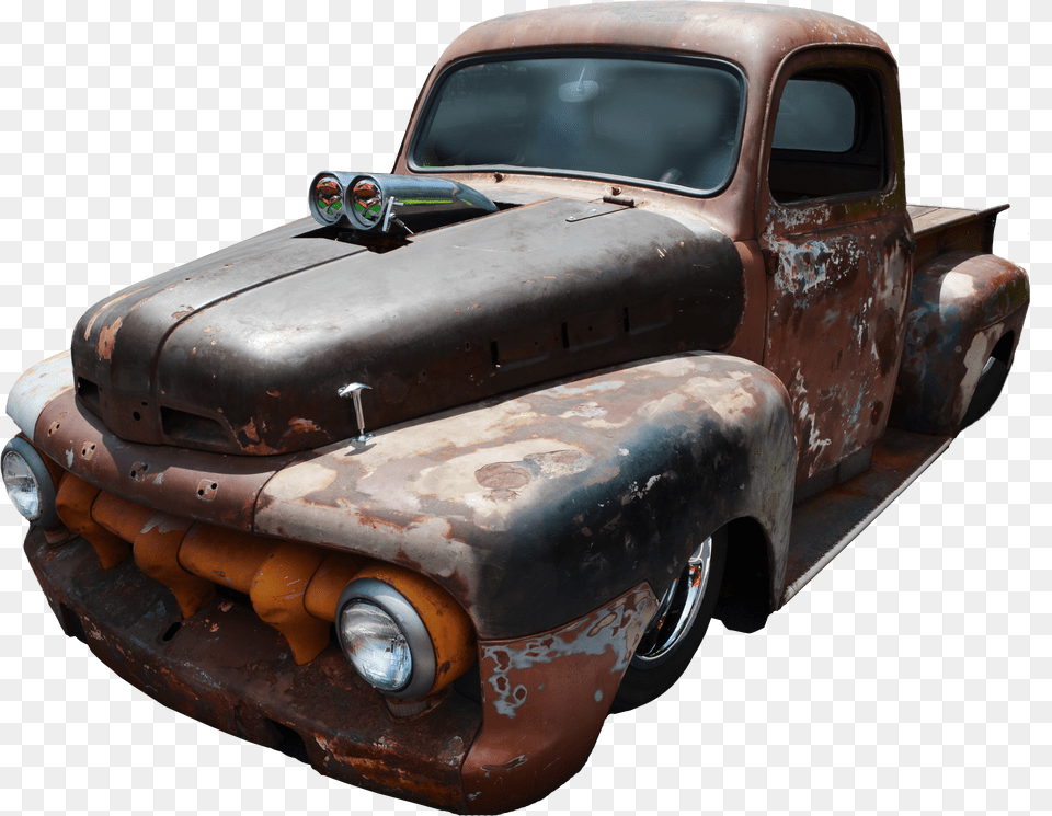 Truck Front View Old Pickup Truck Free Png