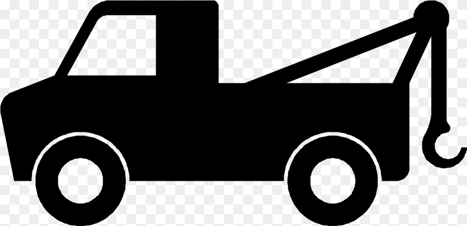 Truck Icon, Gray Free Transparent Png