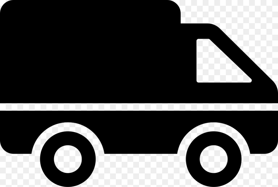 Truck Icon Delivery Truck Icon, Transportation, Van, Vehicle, Stencil Free Transparent Png